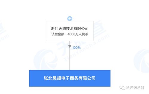天貓在張北縣設立電商公司，注冊資本4000萬加碼互聯網數據服務